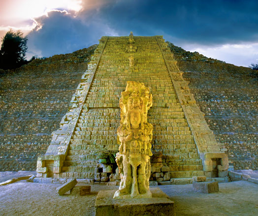 Copan Arcaheological site in Honduras a highlight of our Central America Vacations.